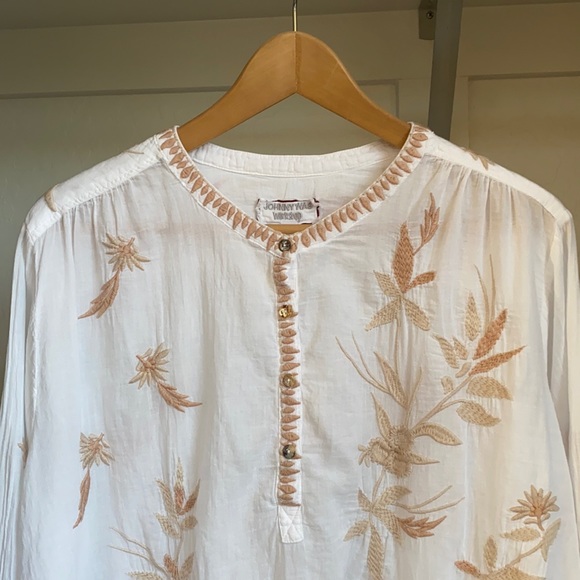 Johnny Was Tops - Johnny Was White top